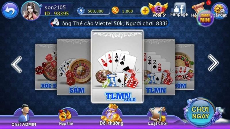 Cổng game vuabai88 bắt mắt người dùng