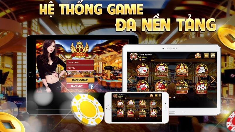 Giao diện dễ thao tác, game đa nền tảng